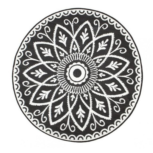 ROUND PATTERNED RUG